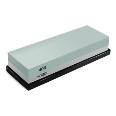 Imagem de 2X Pedra De Afiar Amolar Grão 400/1000 Cozinha Facas