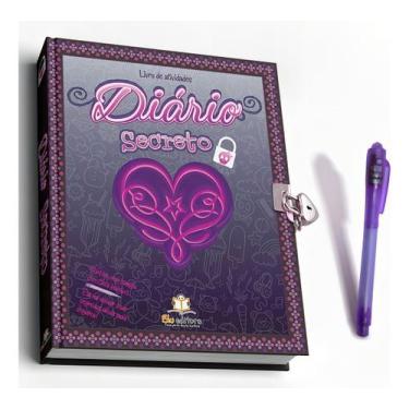 Imagem de Diário Secreto com Caneta Mágica (Capa preta) - BLU EDITORA, Sortido