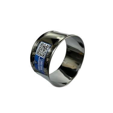 Imagem de Kit 10 Aro Modelador De Massa, Pão Hambúrguer 11 X 6 Inox