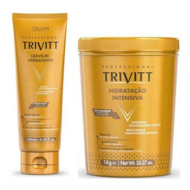 Imagem de Kit Hidratação Intensiva Trivitt 1kg + Leave-in 250ml