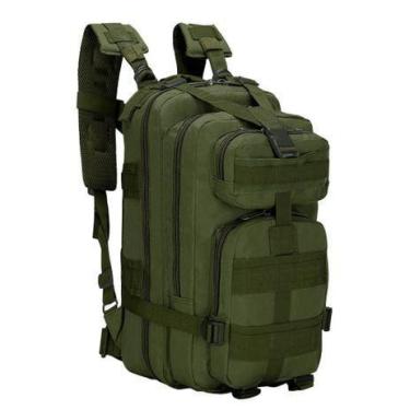 Imagem de Mochila Tática Assault Militar Molle Trilha 30 Litros Verde - M&C