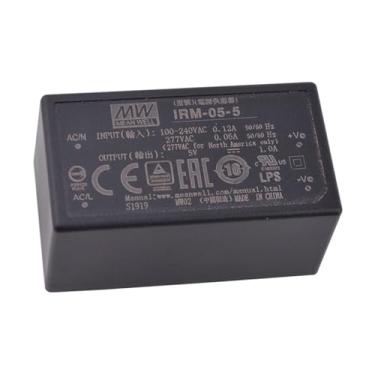 Imagem de Mean Well 5W MóDulo De Energia Ac-Dc MontáVel Em Pcb Verde Fonte De AlimentaçãO 24vdc 24vac Chaveada Meanwell 5V 1A (IRM-05-5 5V/1A/5W/PCB Power)