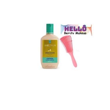 Imagem de ANEETHUN KIT ESCOVA CREME SILICONE CACHOS 250 ml