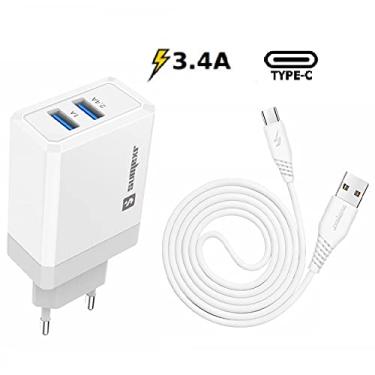 Imagem de Carregador Rápido Original Sumexr 3.4a Tipo C para Celular Samsung Galaxy A50,30,30s 20s