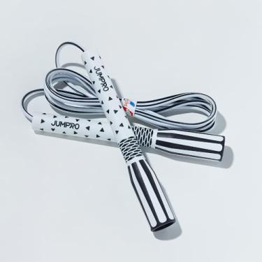 Imagem de Corda de pular para exercícios físicos – leve, ajustável, livre de emaranhados, excelente controle de linha para cardio boxe, crossfit, exercícios de treinamento para todas as idades e gêneros (luxo