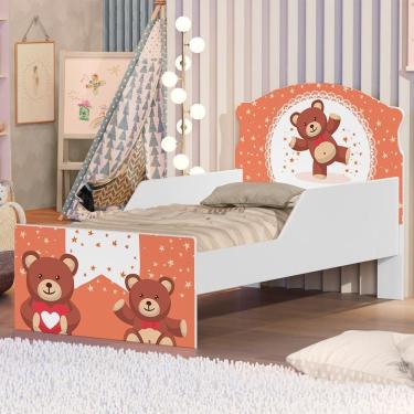 Imagem de Mini Cama Ursinho De Pelúcia Com Colchão