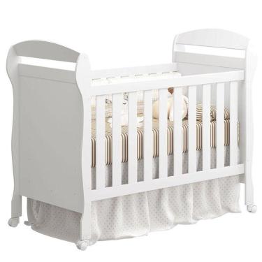 Imagem de Berço Americano Danny Branco Acetinado - Reller