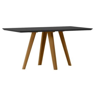 Imagem de Mesa Mariah 160x90cm - Ypê-preto