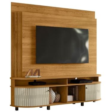 Imagem de Estante Home Para Tv 65 Polegadas Daytona Cumaru Opala Madetec