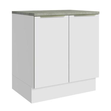 Imagem de Balcão Madesa 70 Cm 2 Portas - Veludo Com Tampo Veludo