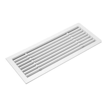 Imagem de PATIKIL Grade de ventilação de ar de barra linear de 40,6 x 15 cm, 1 peça de alumínio removível para cobertura de ventilação, difusor de ar para teto, fornecimento e retorno de ar HVAC de parede