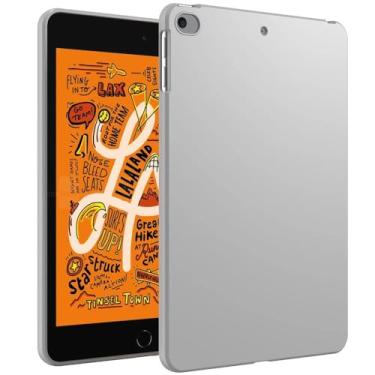 Imagem de WOGROO Capa para iPad mini 5ª geração, iPad mini 4, capa protetora fina e macia para tablet para iPad mini 5 2019/mini 4ª 2015 (5ª/4ª geração 7,9 polegadas), cinza