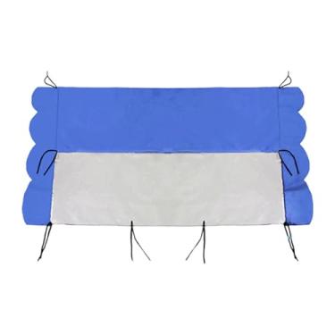 Imagem de RNXRZANK Cobertura para Teto de Empilhadeira para Proteção Contra Chuva, Cobertura Superior para Proteção Contra Sujeira E Sol, Suportando de 1000 a 3000 Kg de, Azul Escuro 105x125cm, Tamanho real