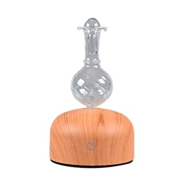 Imagem de Fenteer Difusor de Óleos Essenciais, Umidificador de Ar com Névoa Umidificadora para Quarto de Bebê e Escritório, Style B