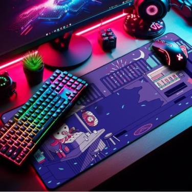 Imagem de Mouse Pad Gamer Vários Modelos Diversos Populares Pop (Japonês | 1967,80x40cm)