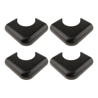 Imagem de UGPLM Conjunto de 4 Protetores de Canto para Mesa de Bilhar, Preto