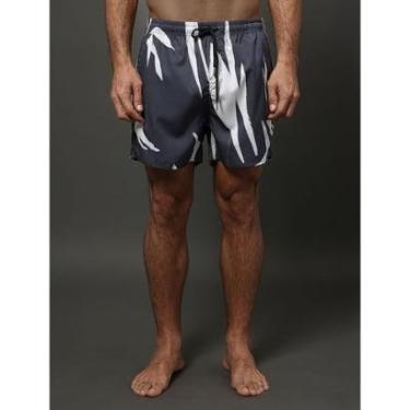 Imagem de Shorts D'Água Masculino Espatulado Calvin Klein-Masculino