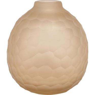 Imagem de Moana Vaso 15X15X15Cm Vidro Âmbar