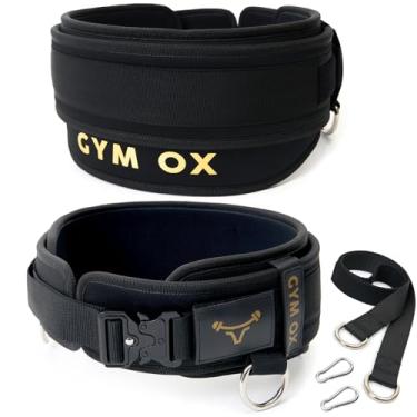 Imagem de Cintos de levantamento de peso 2 em 1 para homens e cinto de mergulho, cinto de levantamento de peso, cinto de ginástica para homens, cinto com peso (preto, pequeno)