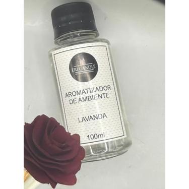 Imagem de Difusor Aromatizador de Varetas Eri Candle 100ml Lavanda Capim Limão ou Chá Branco Fragrância Natural (Lavanda)