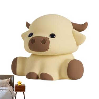 Imagem de Lâmpada - Luminária Animal de Silicone Regulável | Controle Por Toque Com 3 Níveis De Brilho Luz Noturna Macia De Silicone | Para Adolescente, Adulto, e Dormitório Universitário