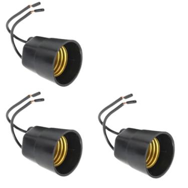 Imagem de Soquete Com Rabicho Minion Preto Bocal P/Lâmpada E27 | Utilimix | 03 un