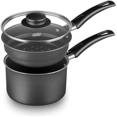 Imagem de Cuscuzeira tradicional para cozinhar vapor, design especial,compacta e leve.