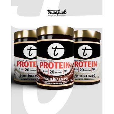 Imagem de Combo Trustfuel Proteina Força Energia Po. 3n -, Baunilha