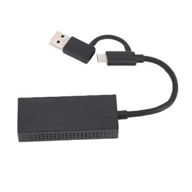 Imagem de aqxreight Adaptador Ethernet USB C 2.5Gbps RJ45 Adaptador de Rede LED Indicador 7 8 10