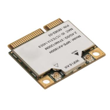 Imagem de Generic Adaptador WIFI AX1800H Dual Band WIFI 6 5.2 Mini PCIE para 10 11 para Linux, Placa Sem Fio para Laptop de Alta Velocidade para Jogos On-line, 2 "x1" x1"