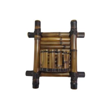 Imagem de Gerenciar imagens: Suporte de Parede p/Plantas em Bambu Floreira - Junco