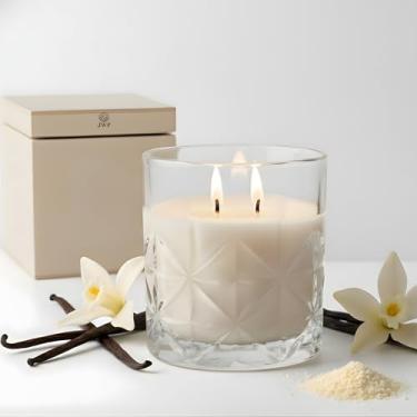 Imagem de Vela Aromática Perfumada - Baunilha Aconchego - 250g | Fragrância Expandida - Cera de Coco e Soja