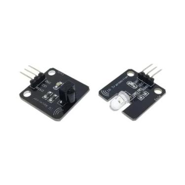 Imagem de Módulo Transmissor E Receptor Infravermelho IR De 38kHz Para Arduino -