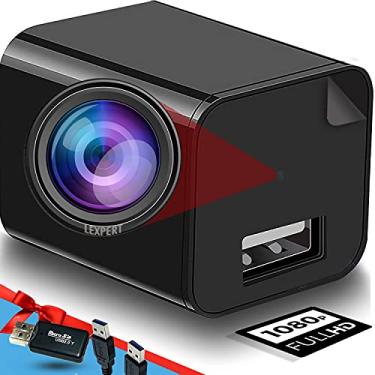 Imagem de Câmera espiã - Câmera escondida Wi-Fi - Carregador USB - Carregador de câmera escondida - Câmera de carregador USB - Câmera de vigilância - Câmera escondida - Câmera de babá escondida - Câmera remota sem fio Full HD [Atualizado]
