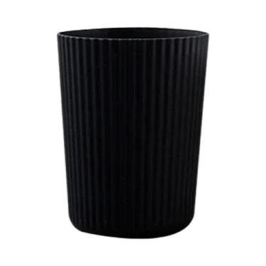 Imagem de Lixeira Plástica Redonda Para Banheiro, Cozinha, Quarto, Escritório Em