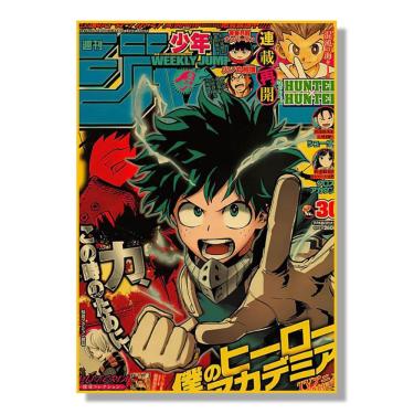 Imagem de Impressão artística em pôster My Hero Academia Midoriya Izuku 50x70cm