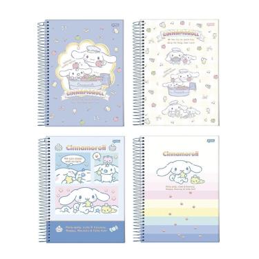 Imagem de Cad.Espiral Univ.C.Dura 10M Jandaia Cinnamonroll 4X160fls