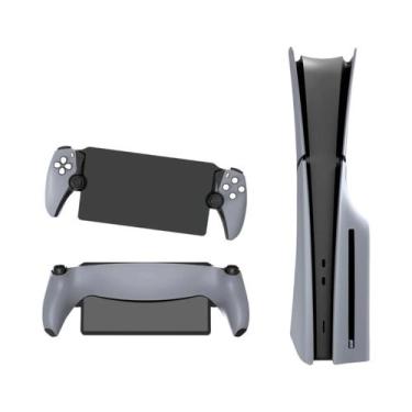 Imagem de Capa De Edição Digital PS5 Slim Com Design De Aranha, Ventilação De Re