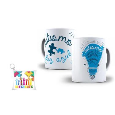 Imagem de Kit presente Exclusivo para Autistas Luz Azul+almochaveiro - Coleção T