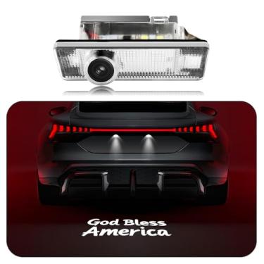 Imagem de Jfsotls Logotipo de luz de projetor de placa de licença de LED Ghost Shadow compatível com 1 2 3 4 5 séries X3 X4 X5 X6 A4/S4 A5/S5 A6/S6 A7/S7 Q3 Q5 Q7 Jetta Passat (GBA)