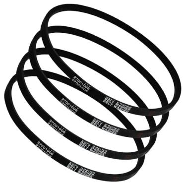 Imagem de Pacote com 4 27001006 correia de acionamento para arruela Whirpool Amana Maytag Speed Queen substitui 38174 WP27001006 2200063 40053601 40053606 AP6007462 PS11740577