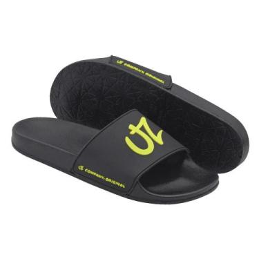 Imagem de Chinelo Slide Uz Estiloso, Masculino, 38, Preto