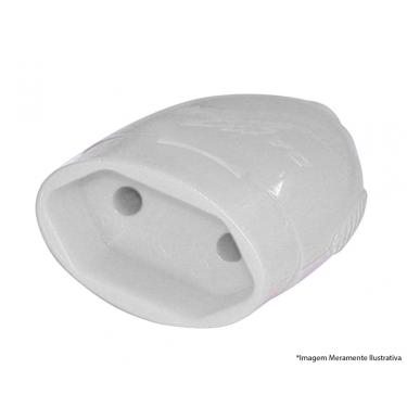 Imagem de Plug Desmontavel Femea 2P+T Ate 20A/250V Br R1612 c/12pcs