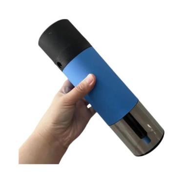 Imagem de Conjunto De Narguilé Portátil Em Acrílico E Silicone Para Uso Externo,