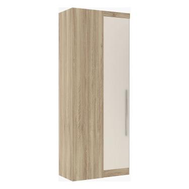 Imagem de Guarda Roupa Canto Reto 1 Maleiro 2 Cabideiros 90Cm Master Luciane Móveis