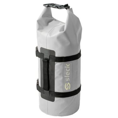 Imagem de Bolsa Mochila Bike Moto Impermeável Cinza 15 Litros Sleck-Unissex