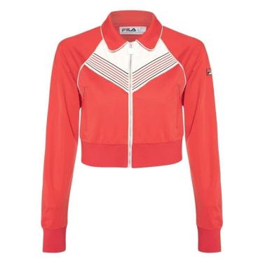 Imagem de Jaqueta Fila Arya Track Feminina - Vermelho M-Feminino