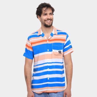 Imagem de Camisa New Era MLB New York Yankees Fashion Masculina-Masculino