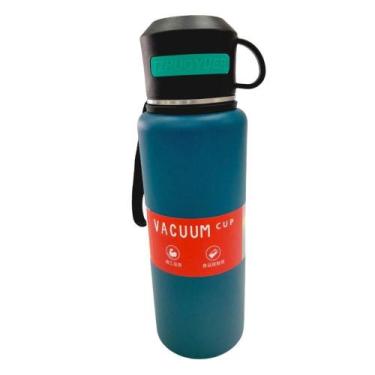 Imagem de Garrafa Térmica Aço Inox Vermelho 1LT N234521-9 - Quanhe