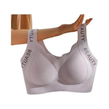 Imagem de Sutiã Sem Costura Push-Up Sem Fio Pequeno Com Suporte Lateral E Cobert